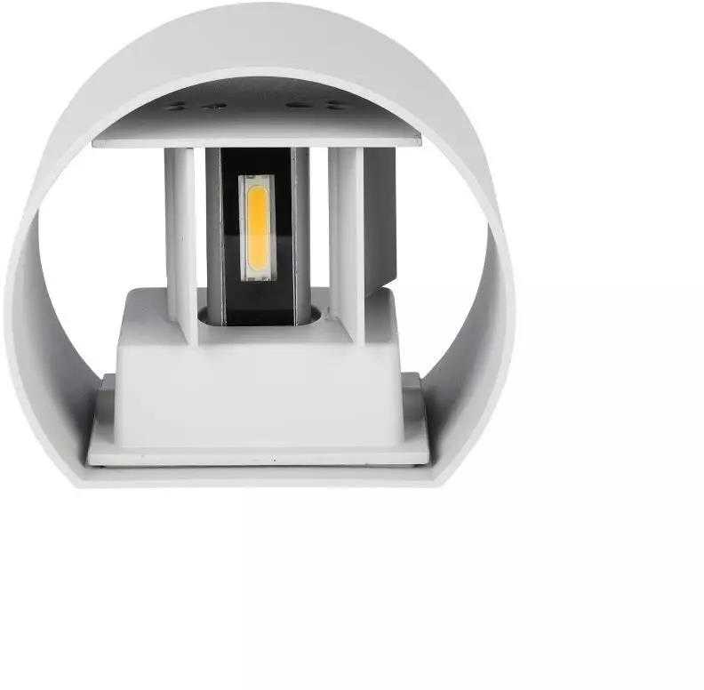 Sieninis šviestuvas V-tac 5W LED sieninis fasado šviestuvas, pilkas, 4000K, šviečia į viršų ir į apačią