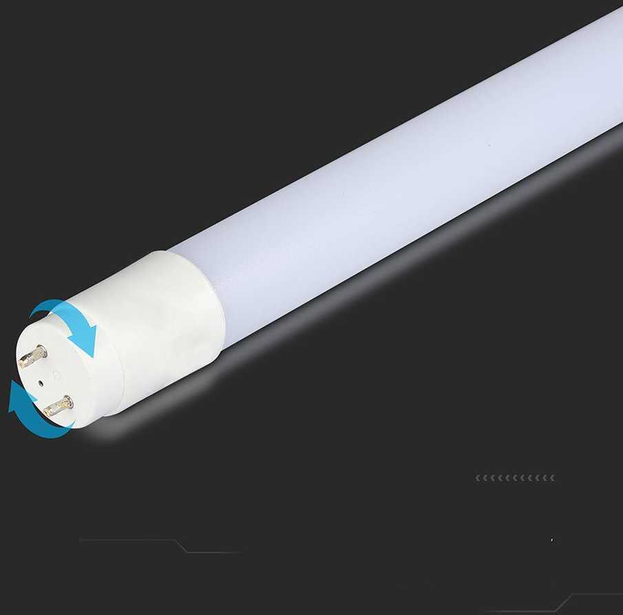 V-tac 7,5W pasukama LED T8 lempa, 60cm, G13, 4000K