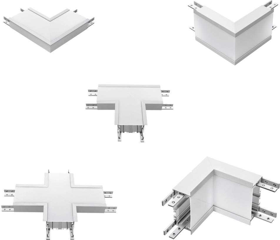 10W L formos jungtis, sidabrinė, vidinis kampas, 4000K (natūraliai balta), SAMSUNG LED chip