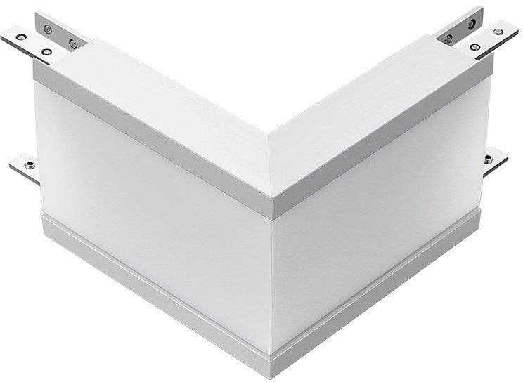 12W L formos jungtis, sidabrinė, išorinis kampas, 4000K (natūraliai balta), SAMSUNG LED chip
