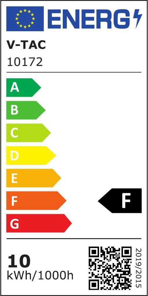 V-tac 10W LED T formos linijinio šviestuvo sujungimas, baltas, 6500K