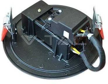 Baza projektora szynoprzewód 3F LED 130mm 3 fazy juoda V-TAC VT-7110