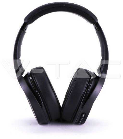 Bluetooth ausinės V-TAC, raudonos spalvos.