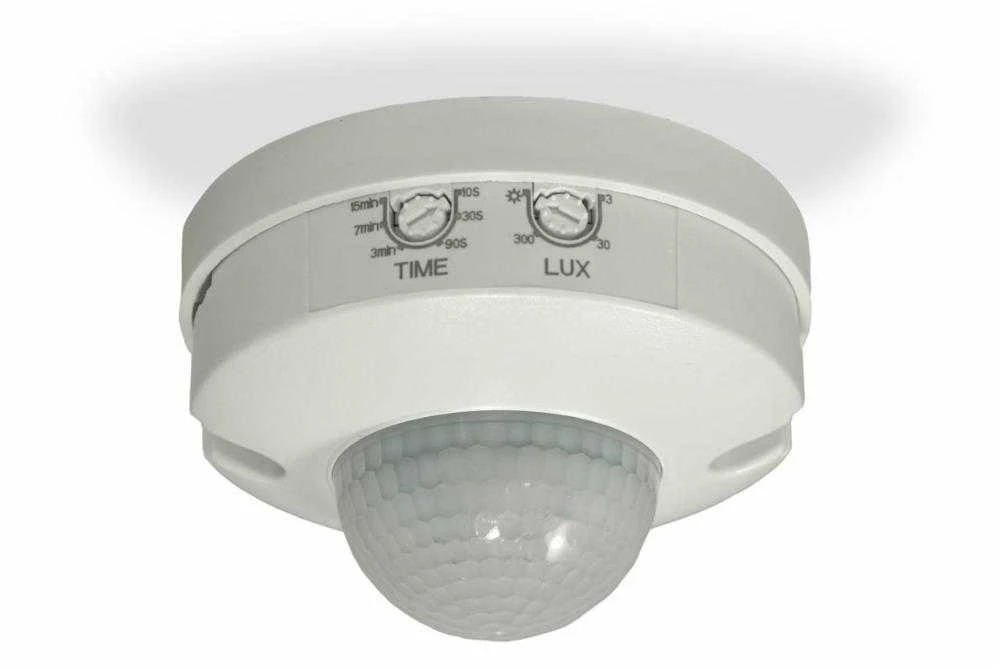 IR judesio daviklis V-TAC, montuojamas ant sienos 360°, baltas