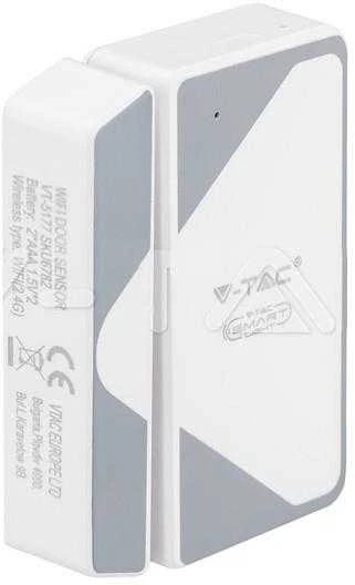 V-tac WIFI magnetinis kontaktinis jutiklis, baltas, suderinamas su AMAZON ALEXA ir GOOGLE HOME