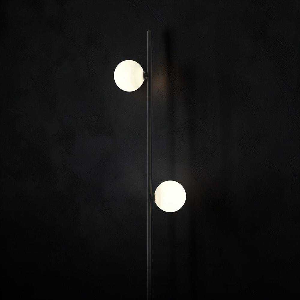 3W LED įsmeigiamas lauko šviestuvas, juodas, 3000K, 2vnt. pakuotėje