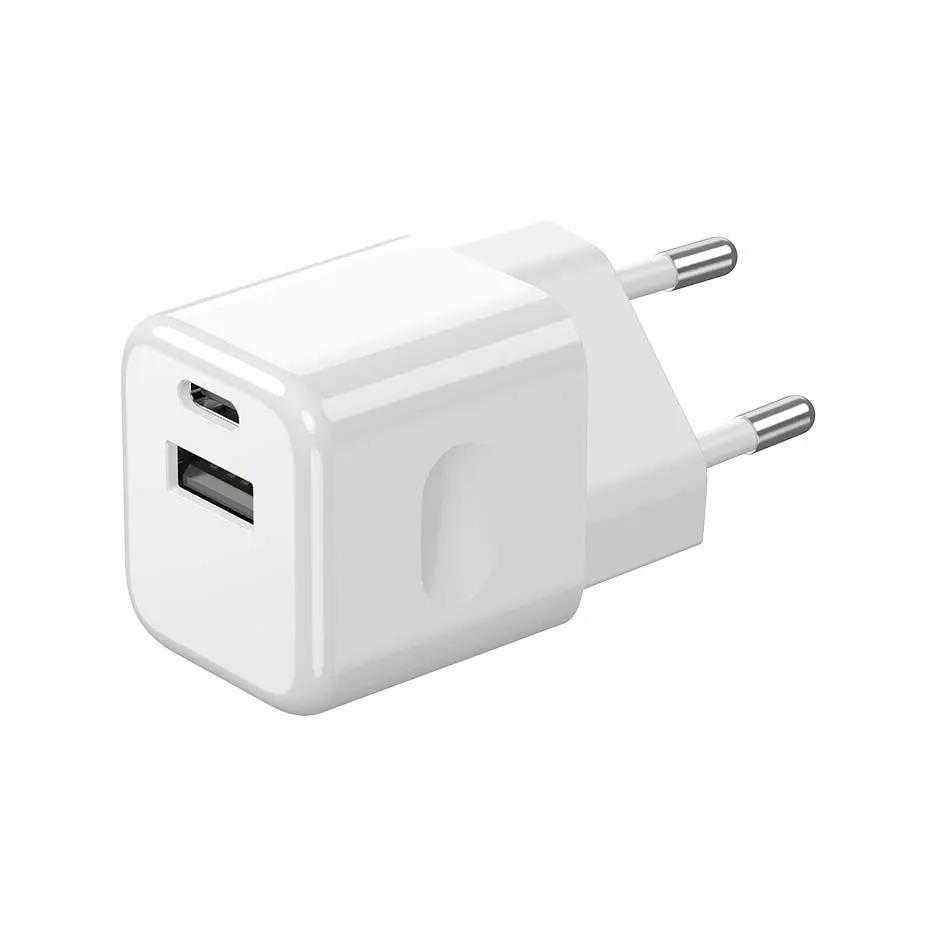USB adapteris į kištukinį lizdą, baltas