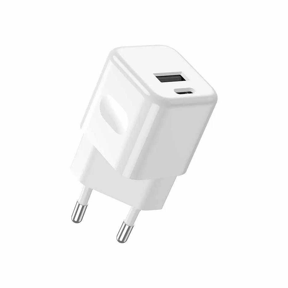 USB adapteris į kištukinį lizdą, baltas