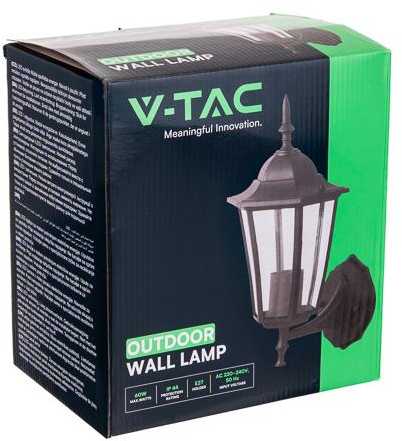 V-tac Sieninis šviestuvas, IP44, E27