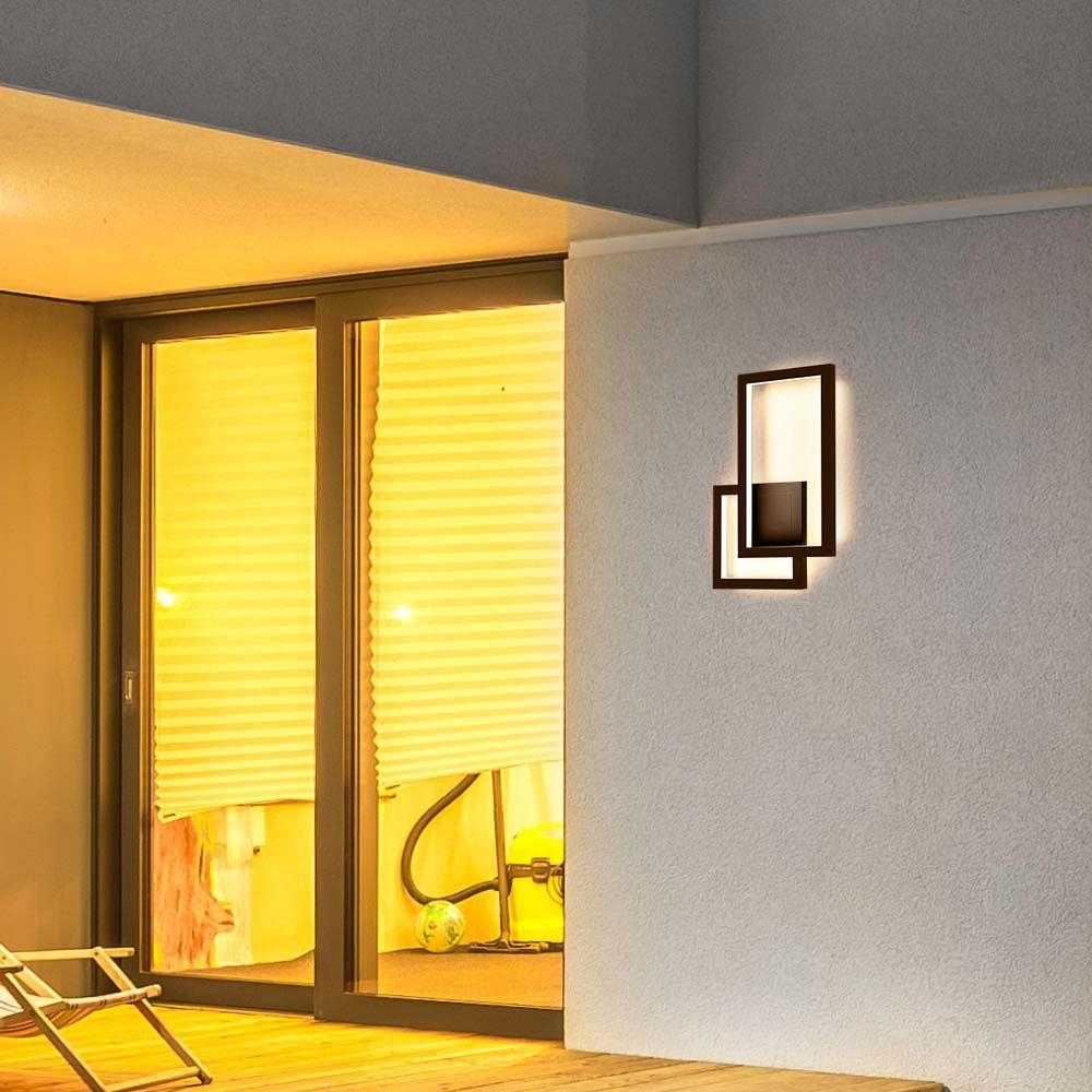 V-tac 20W LED sieninis šviestuvas, rūdžių sp., 4000K