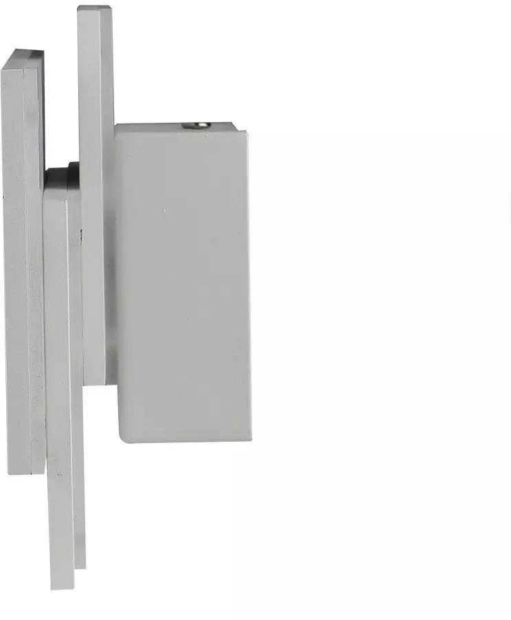 12W LED sieninis šviestuvas V-TAC, pilkas, 3000K (šiltai balta)