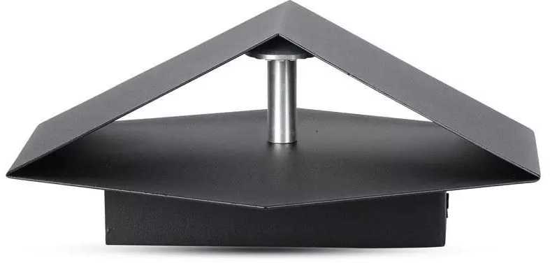 3W LED sieninis šviestuvas, Bridgelux chip, juodas, 4000K