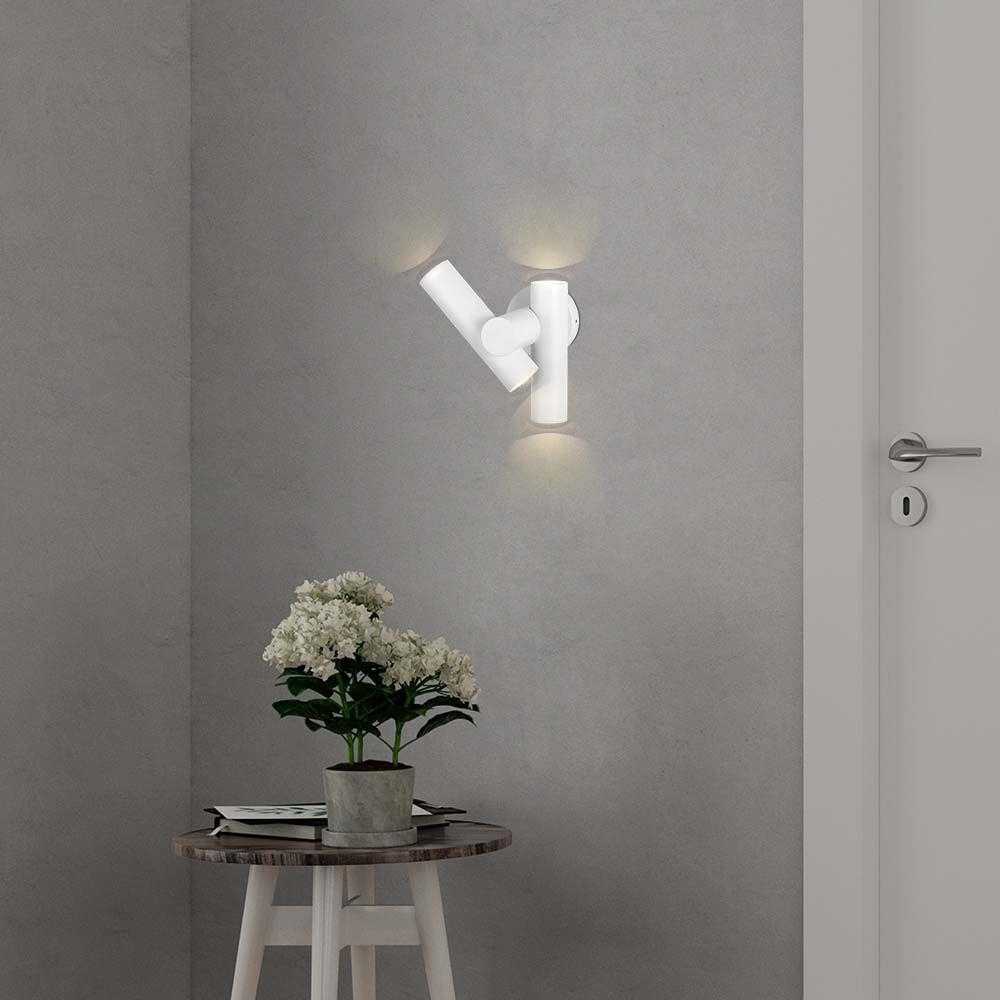 V-tac 6W LED sieninis šviestuvas, baltas, 3000K