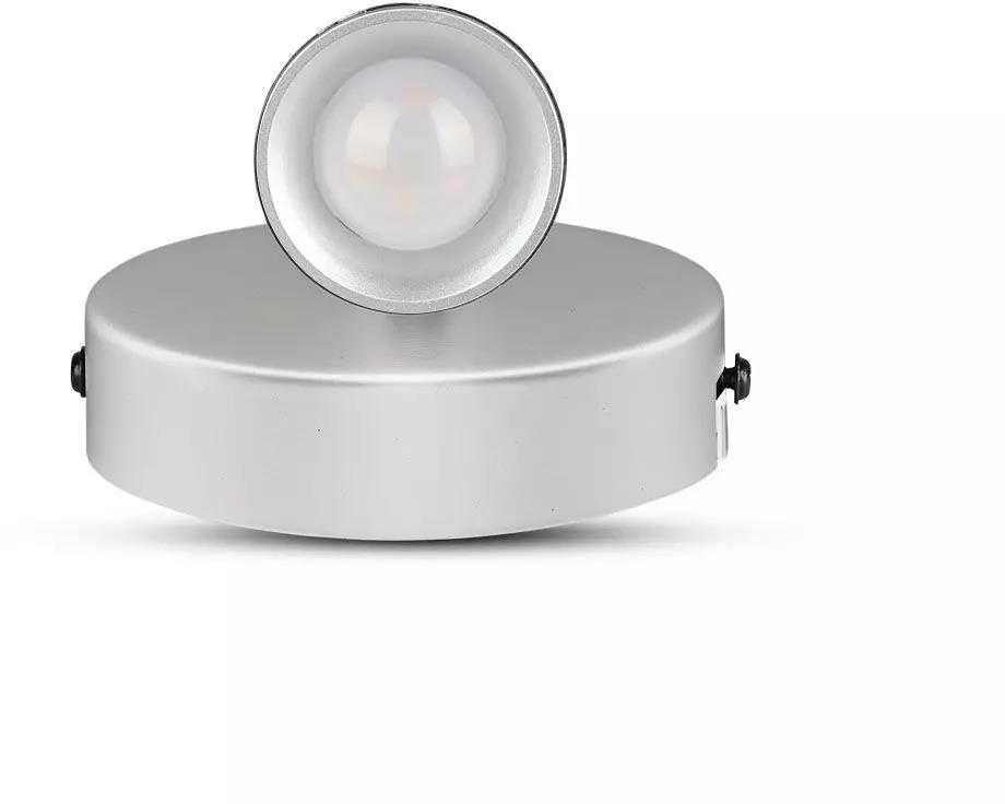 V-tac 4,5W LED sieninis šviestuvas, baltas, 4000K