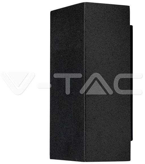 LED sieninis šviestuvas V-TAC, G9, stačiakampio formos, tamsiai pilkas, betoninis