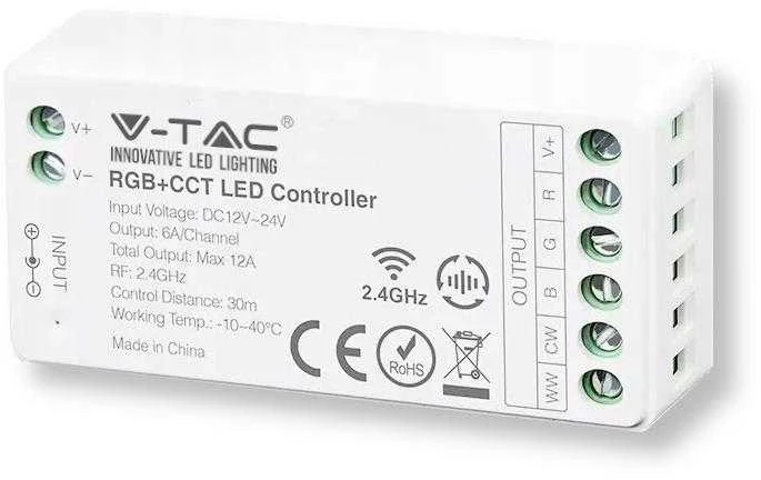 V-tac LED juostos WIFI valdiklis, skirtas RGB+W juostai