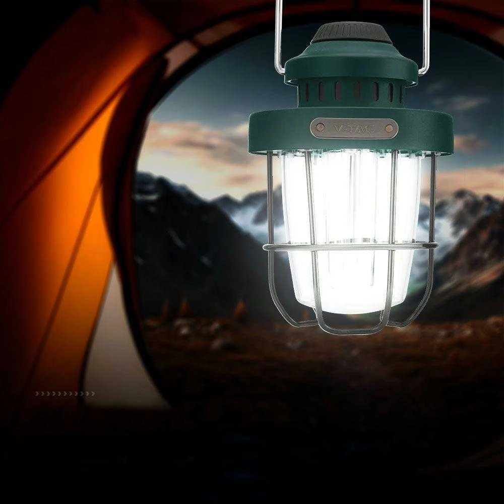 V-tac 5W LED įkraunamas žibintas, žalias, 2700-6500K, IP44, dimeriuojamas