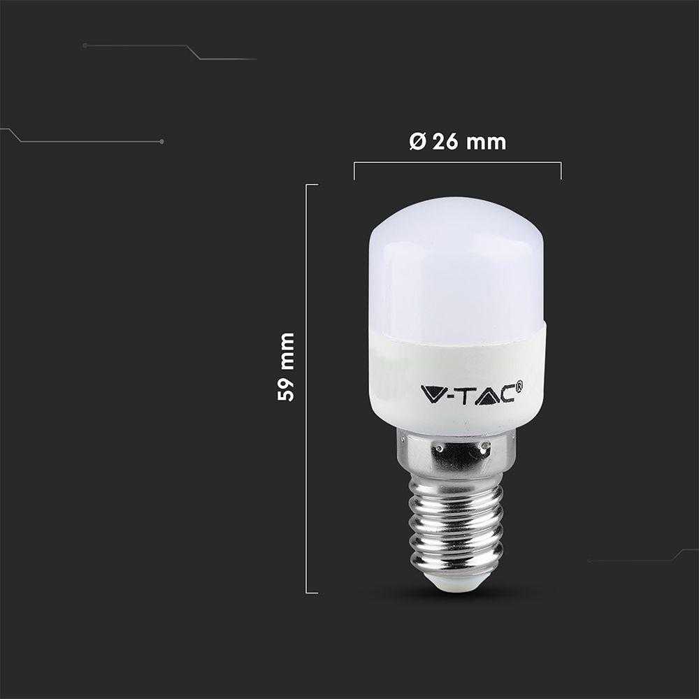 V-tac 2W LED lemputė, E14, ST26, 3000K, 200°