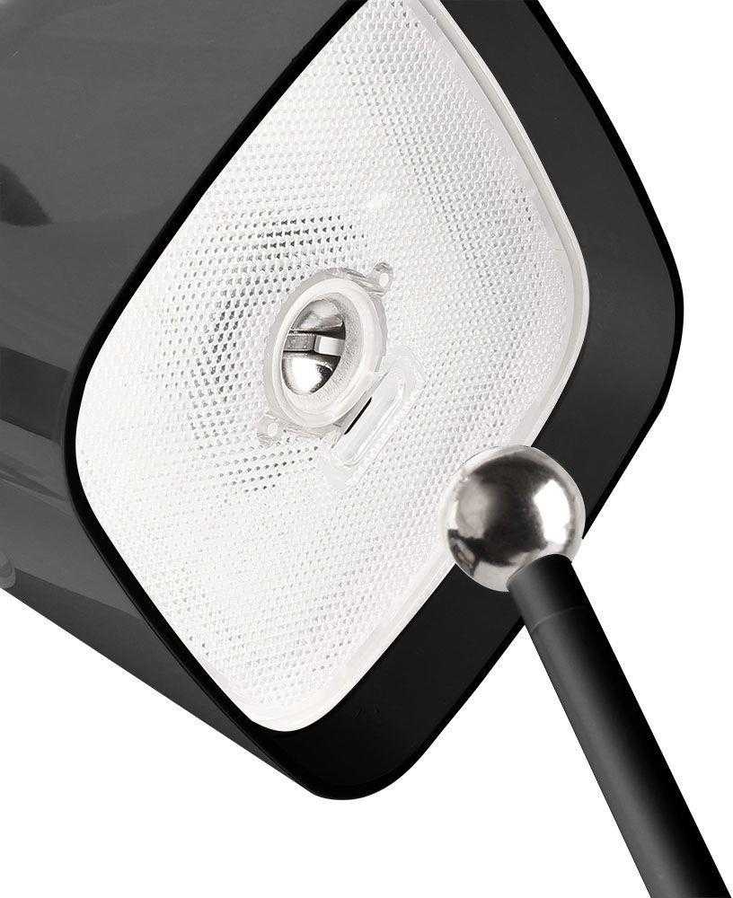V-tac 5W LED įkraunamas stalo šviestuvas su saulės baterija, juodas, 3000-6000K, dimeriuojamas, IP65