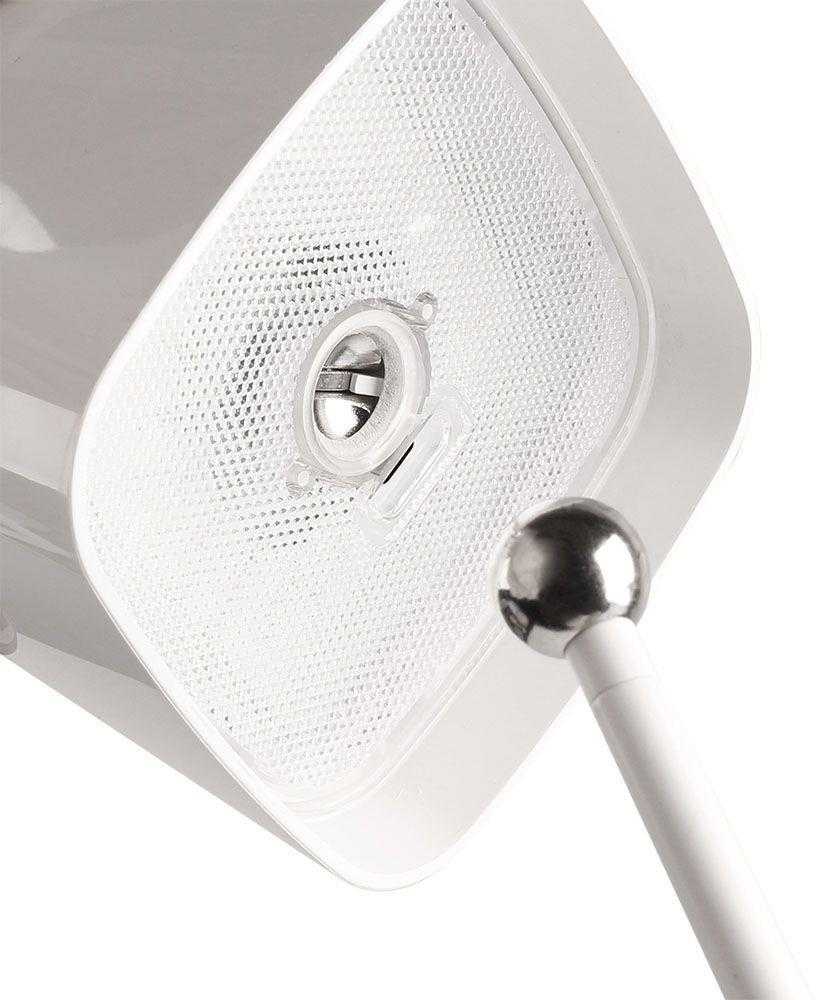 V-tac 5W LED įkraunamas stalo šviestuvas su saulės baterija, baltas, 3000-6000K, dimeriuojamas, IP65