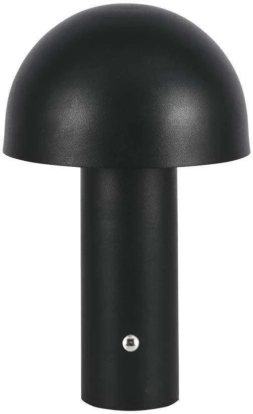 V-tac 3W LED įkraunamas stalinis šviestuvas, juodas, 3000/6000K, dimeriuojamas