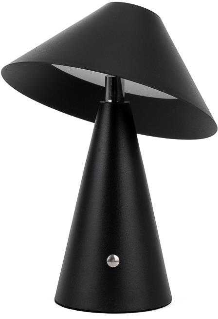 V-tac 3W LED įkraunamas stalinis šviestuvas, juodas, 3000/6000K, dimeriuojamas