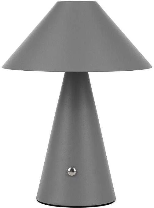 V-tac 3W LED įkraunamas stalinis šviestuvas, pilkas, 3000/6000K, dimeriuojamas