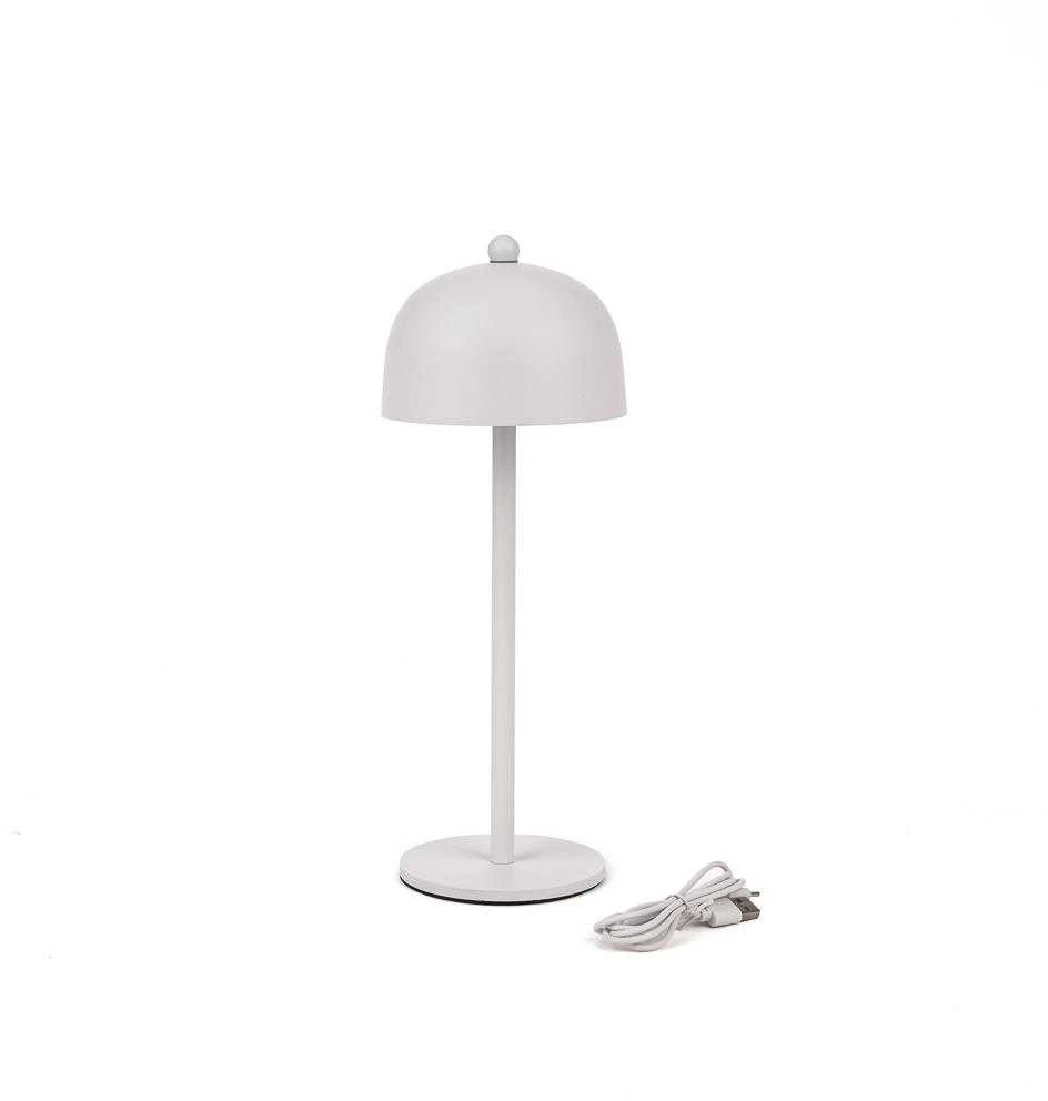 V-tac 3W LED įkraunamas stalinis šviestuvas, baltas, 3000/6000K, dimeriuojamas