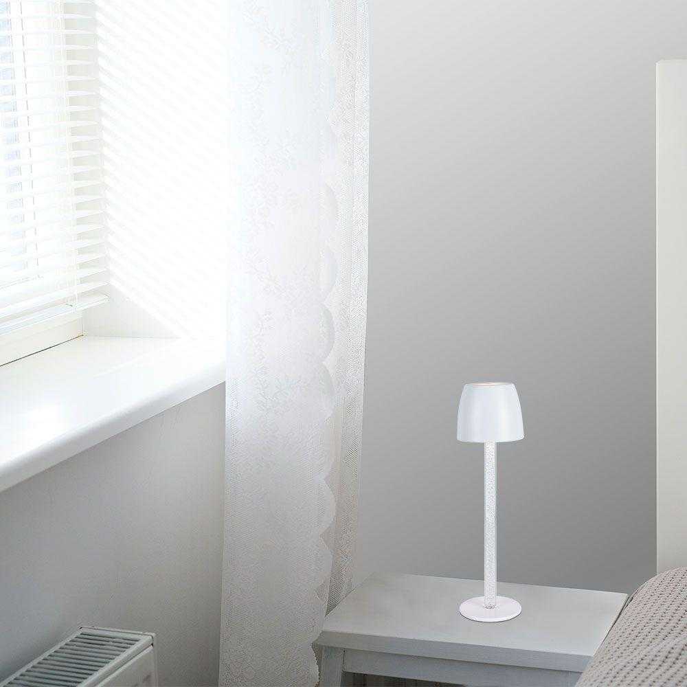V-tac 3W LED įkraunamas stalo šviestuvas, juodas, 3000K, dimeriuojamas