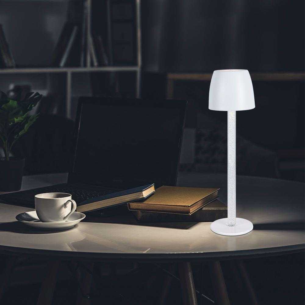 V-tac 3W LED įkraunamas stalo šviestuvas, juodas, 3000K, dimeriuojamas