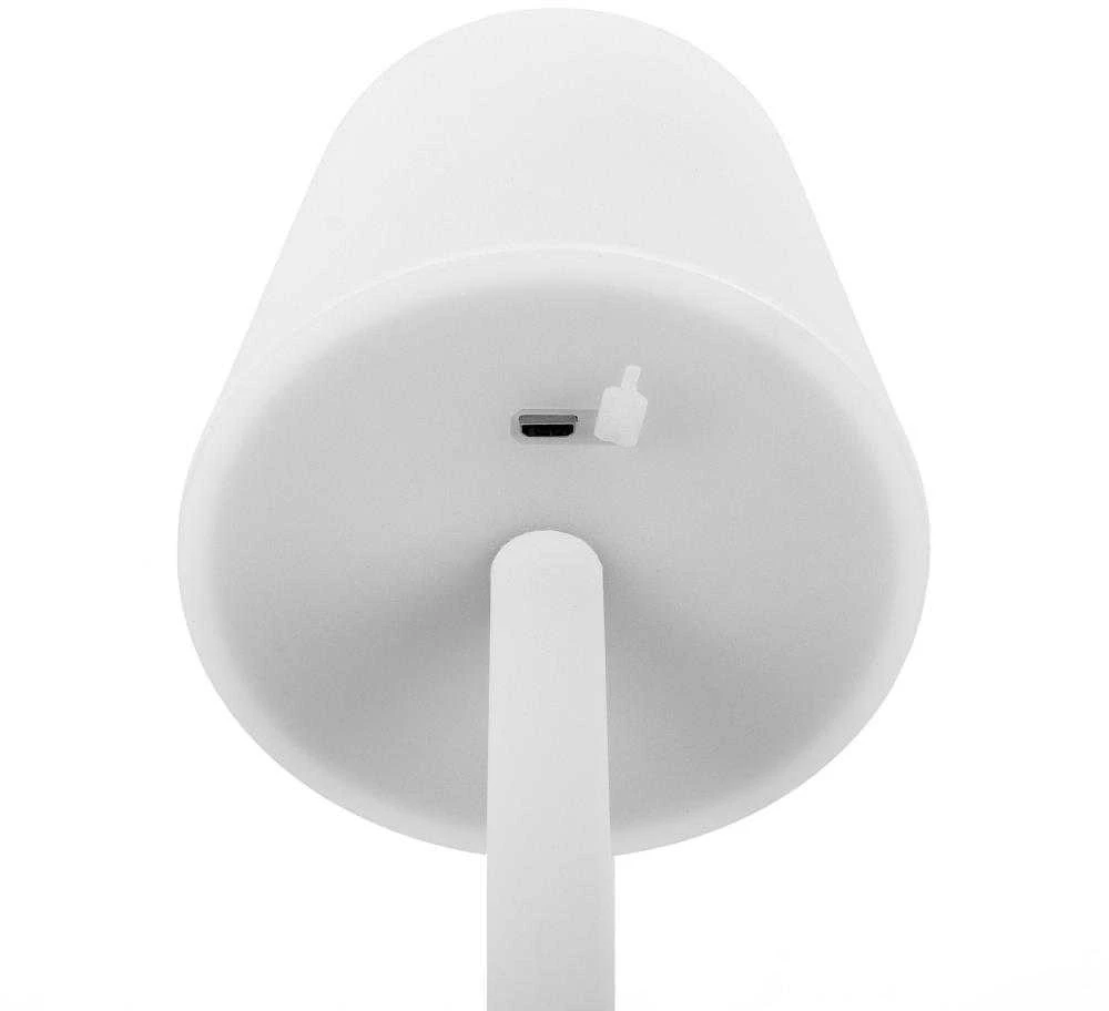 V-tac 3W LED įkraunamas stalo šviestuvas, baltas, 4000K, dimeriuojamas