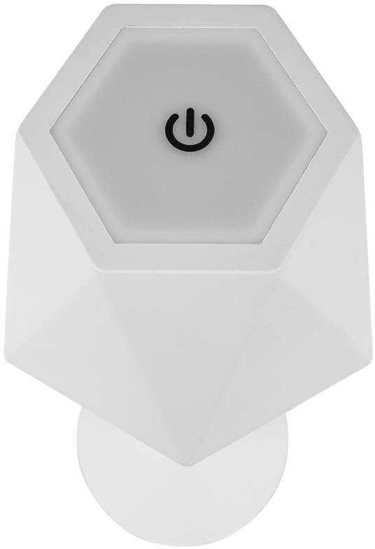 V-tac 1,5W LED įkraunamas stalo šviestuvas, baltas, 3000-6000K, dimeriuojamas