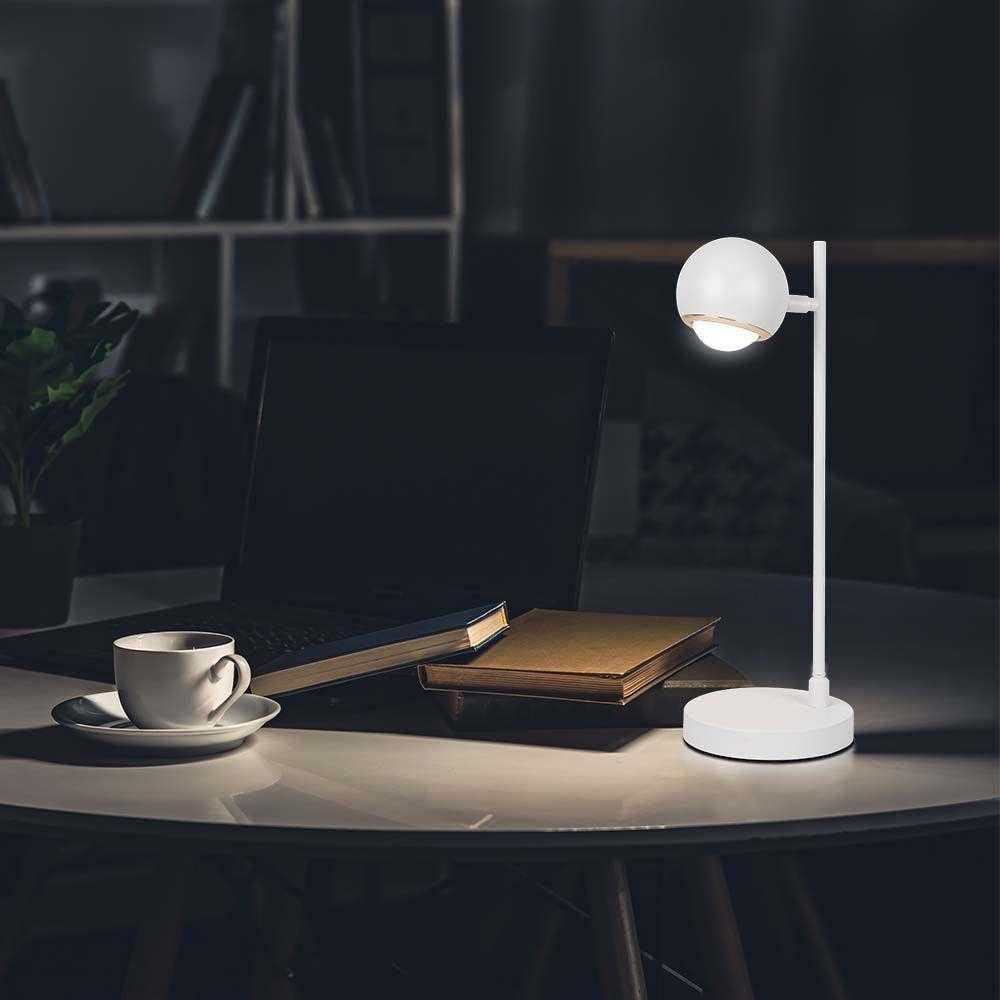 V-tac 5W LED stalo šviestuvas, baltas, 3000K
