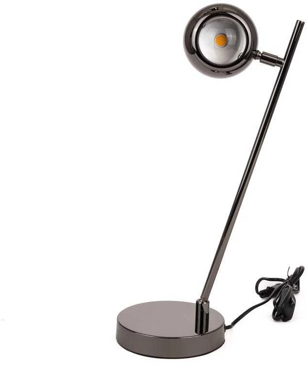 V-tac 5W LED stalo šviestuvas, juodas, 3000K