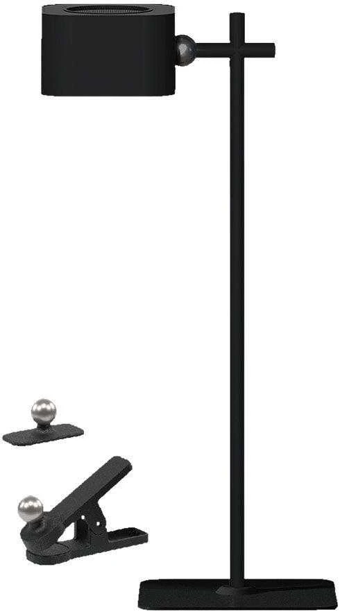 V-tac 3W LED įkraunamas stalo šviestuvas, juodas, 3000-6000K, dimeriuojamas