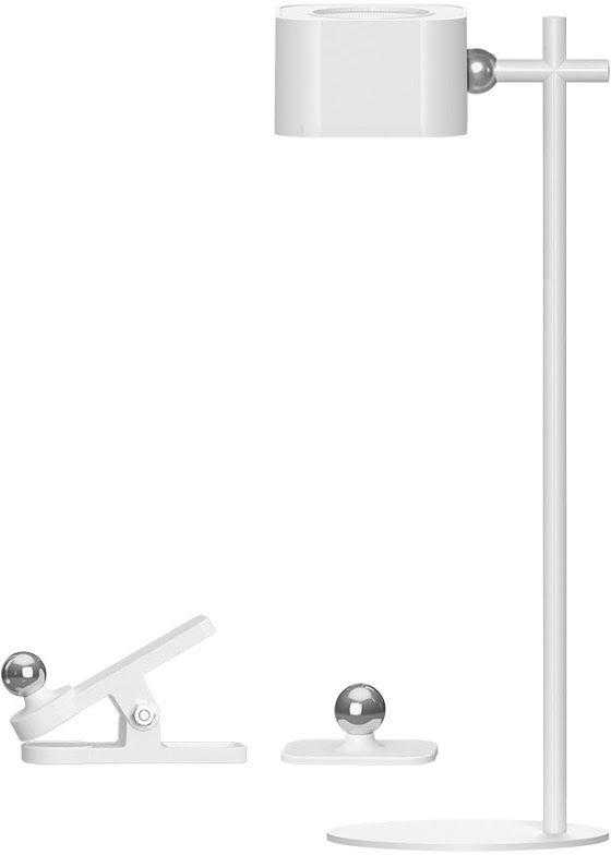 V-tac 3W LED įkraunamas stalo šviestuvas, baltas, 3000-6000K, dimeriuojamas