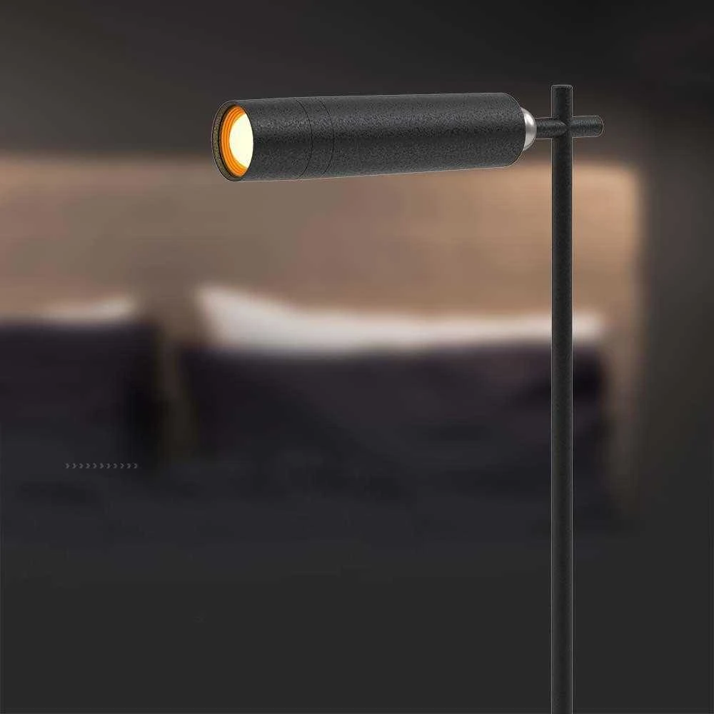 V-tac 3W LED įkraunamas magnetinis stalinis/sieninis šviestuvas, juodas, 4000K, dimeriuojamas