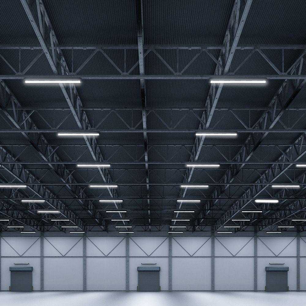 36W LED linijinis paviršinis šviestuvas WP TK-SERIES, 120cm, baltas, 6500K, IP65, CREE LED chip