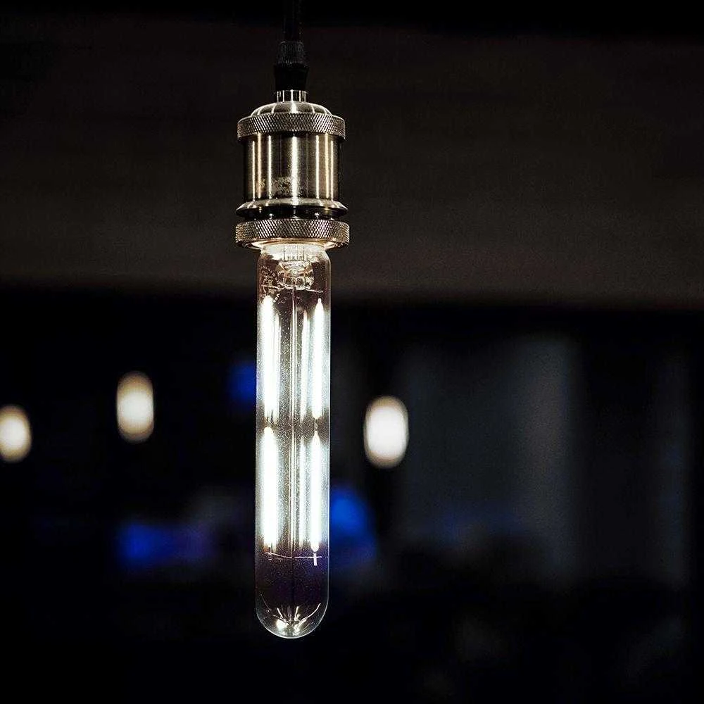 V-tac 4W LED lemputė, E14, T20, skaidriu stiklu, 4000K