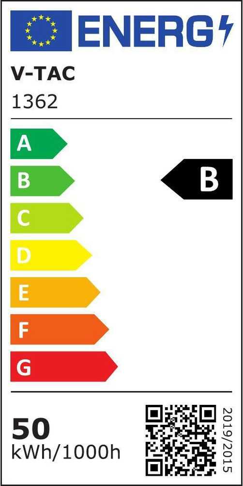 Pakabinamas šviestuvas 50W LED pakabinamas linijinis šviestuvas V-TAC, 4000K (natūraliai balta)