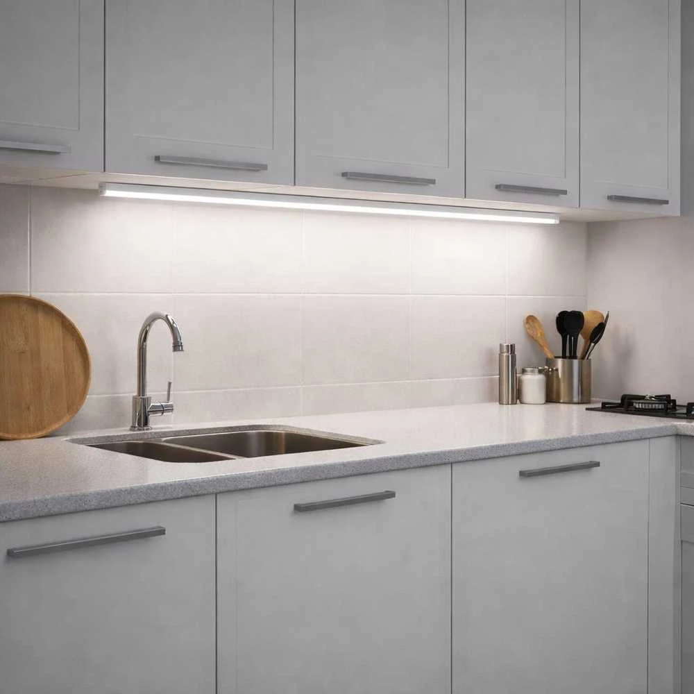 Lubinis šviestuvas 16W T5 šviestuvas, 120cm, baltas, 6500K, CREE LED chip