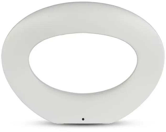 V-tac 10W LED sieninis šviestuvas, baltas, IP65, 3000K