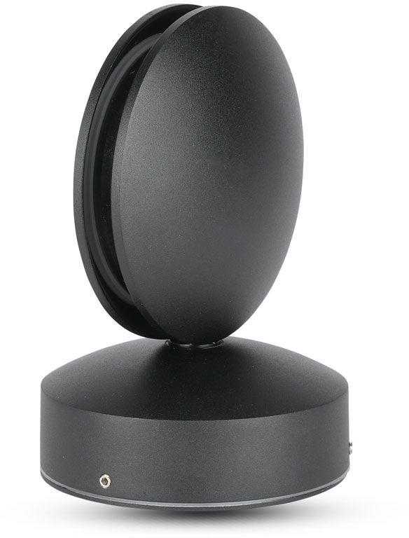 6W LED paviršinis fasado šviestuvas, juodas, 4000K, IP65