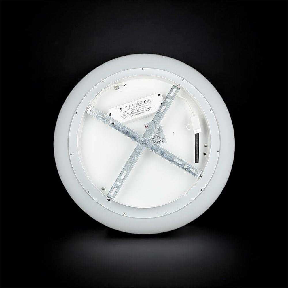 Lubinis šviestuvas 45W LED paviršinis šviestuvas, baltas, dimeriuojamas