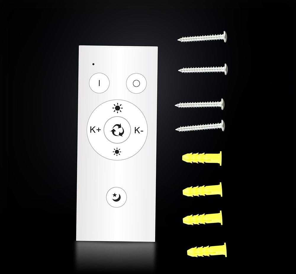 Lubinis šviestuvas 45W LED paviršinis šviestuvas, baltas, dimeriuojamas