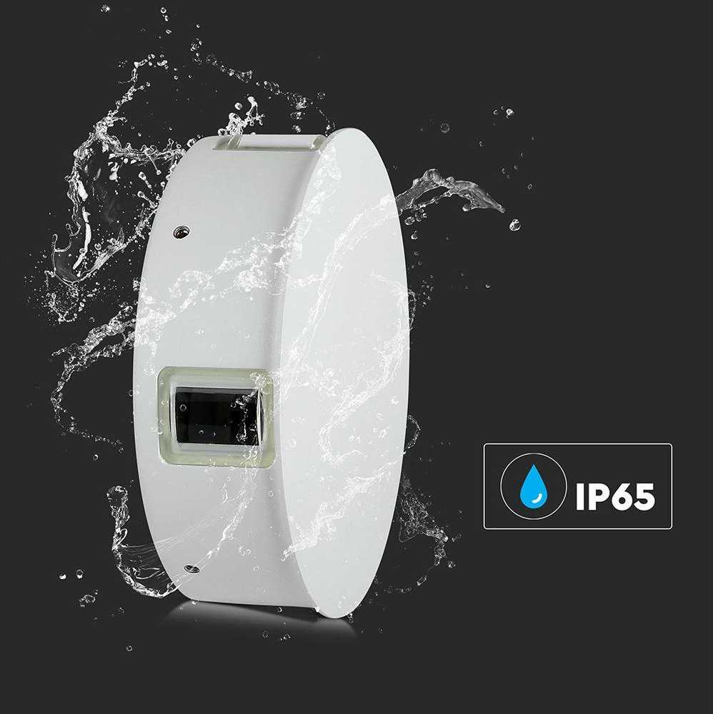 V-tac 4W LED sieninis šviestuvas, baltas, 4000K, IP65