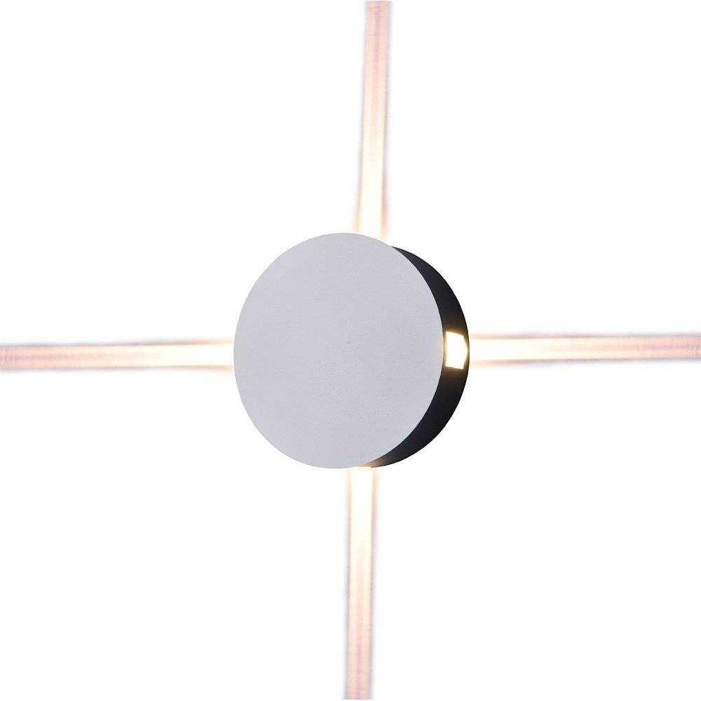 V-tac 4W LED sieninis šviestuvas, baltas, 4000K, IP65