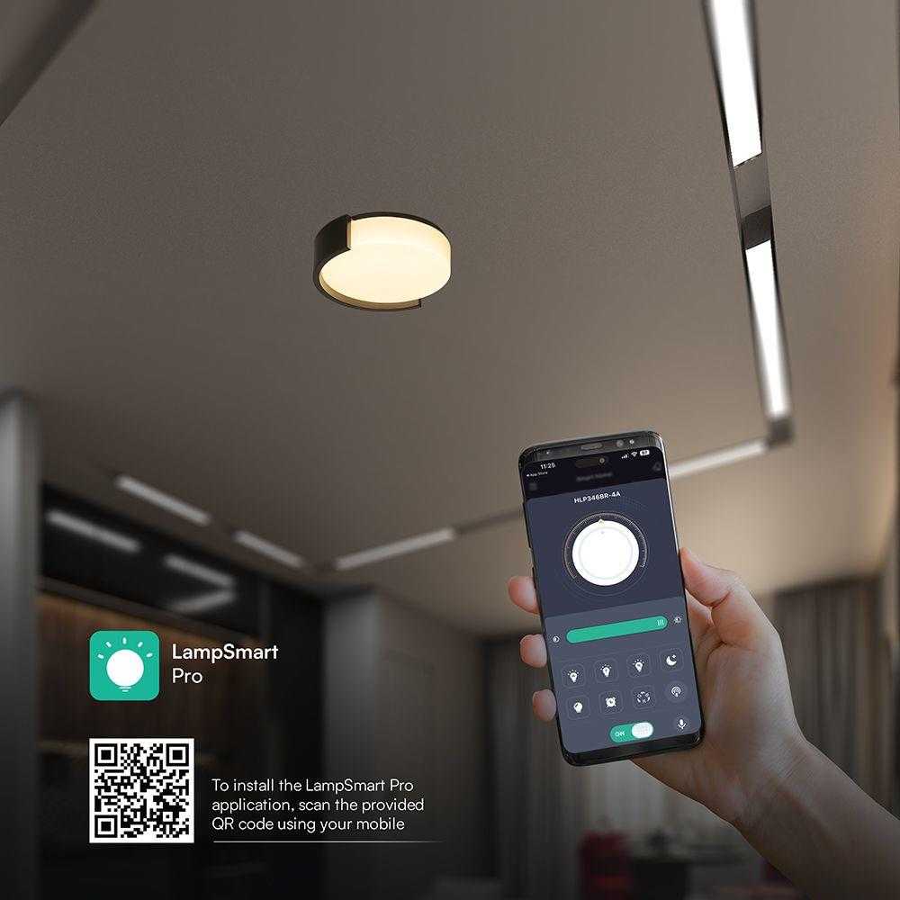 63W LED lubinis šviestuvas, juodos sp., 3000/4000/6000K, dimeriuojamas