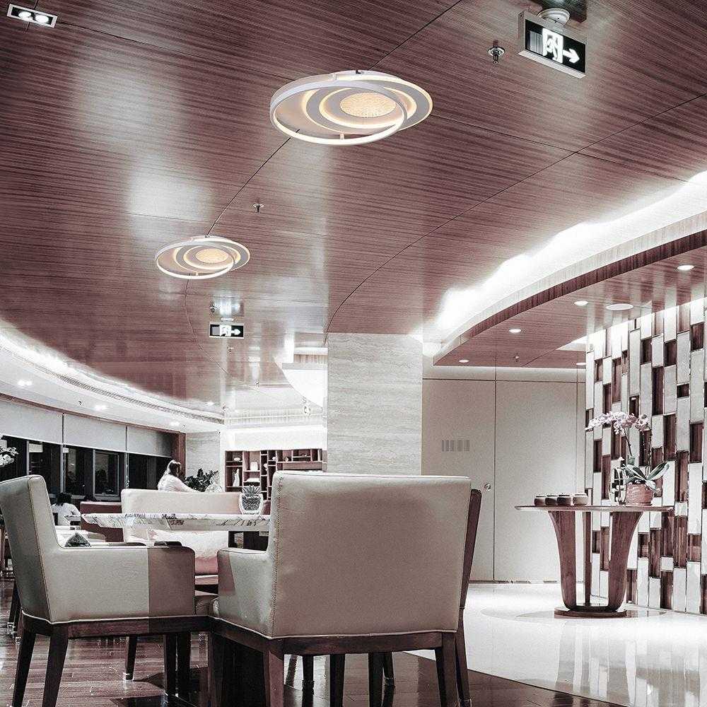 Lubinis šviestuvas 60W LED paviršinis šviestuvas, baltos sp., 3000/4500/6500K, dimeriuojamas