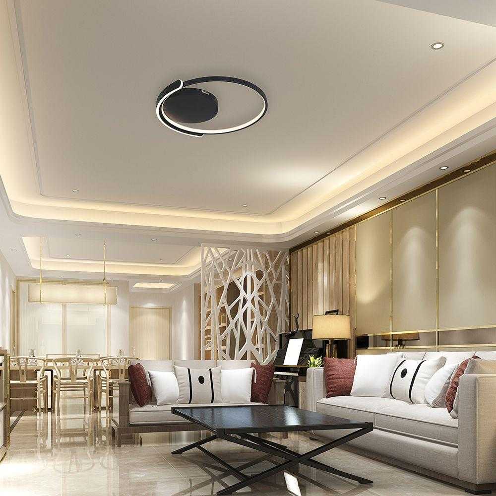70W LED lubinis šviestuvas, juodas, 3000-6500K, dimeriuojamas